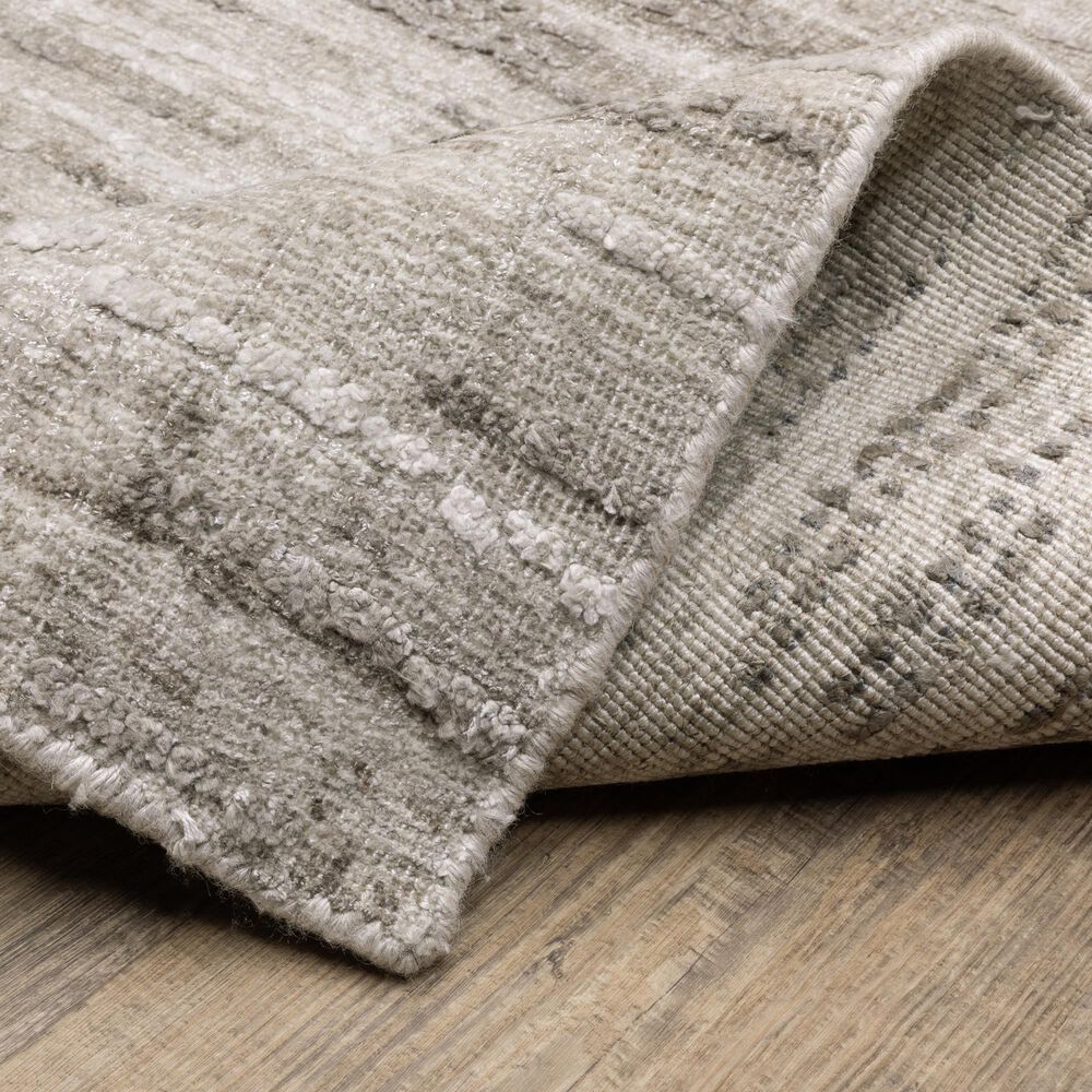 Oriental Weavers Clarke CLA01 Beige and Brown 6&#39; x 9&#39; Area Rug, , large
