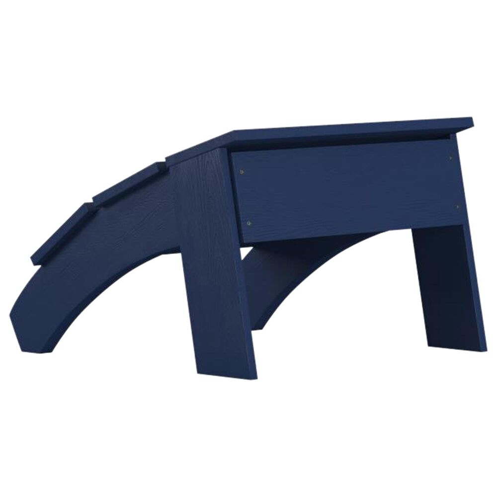 Flash Furniture Sawyer Adirondack Chair in Navy Blue, , large