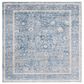 Safavieh Dream DRM402J 6"7" Square Grey and Turquoise Area Rug, , large