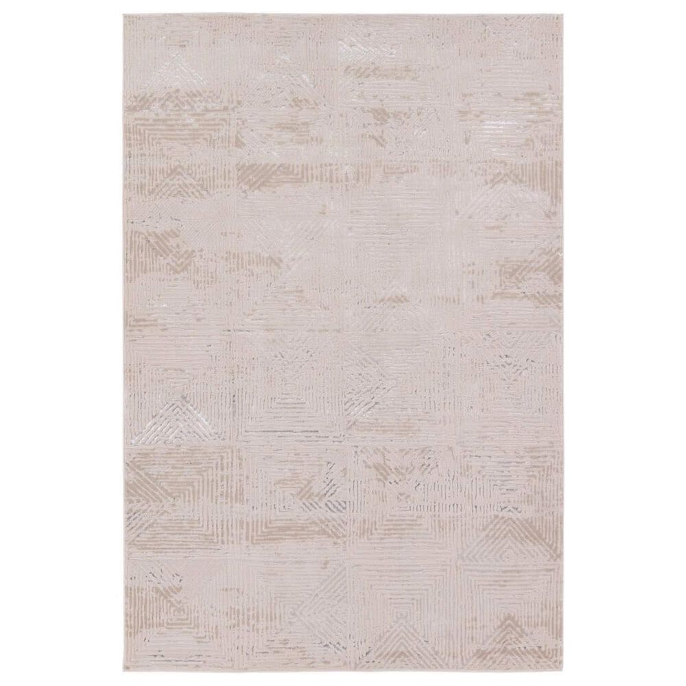 Jaipur Catalyst Rehan 2"2" x 8" Flint Gray, Elephant Skin, Whitecap Gray and Cobblestone Runner, , large