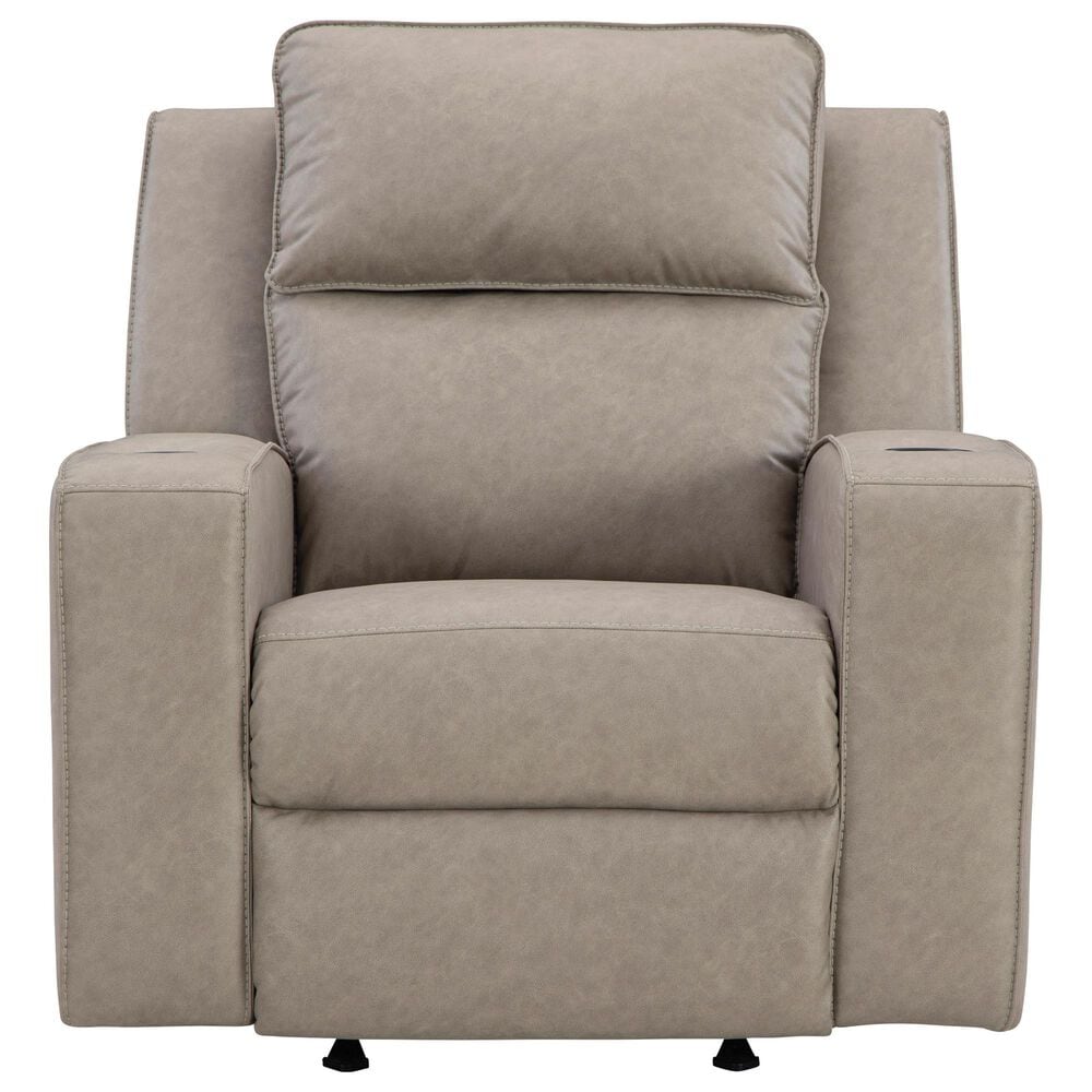 Ashley Lavenhorne Manual Recliners in Pebble, , large