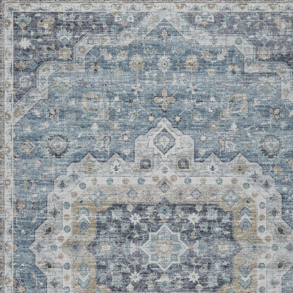 Dalyn Rug Company Tuscany 3&#39; x 5&#39; Blue Indoor/Outdoor Area Rug, , large