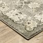 Oriental Weavers Florence Hialeah 1002E 2"3" x 7"6" Grey Runner, , large