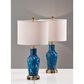 Adesso Grady Table Lamp in Blue (Set of 2), , large
