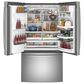 GE Profile 2-Piece Kitchen Package with 27.7 Cu. Ft. French-Door Refrigerator and Opal 2.0 Nugget Ice Maker in Stainless Steel, , large