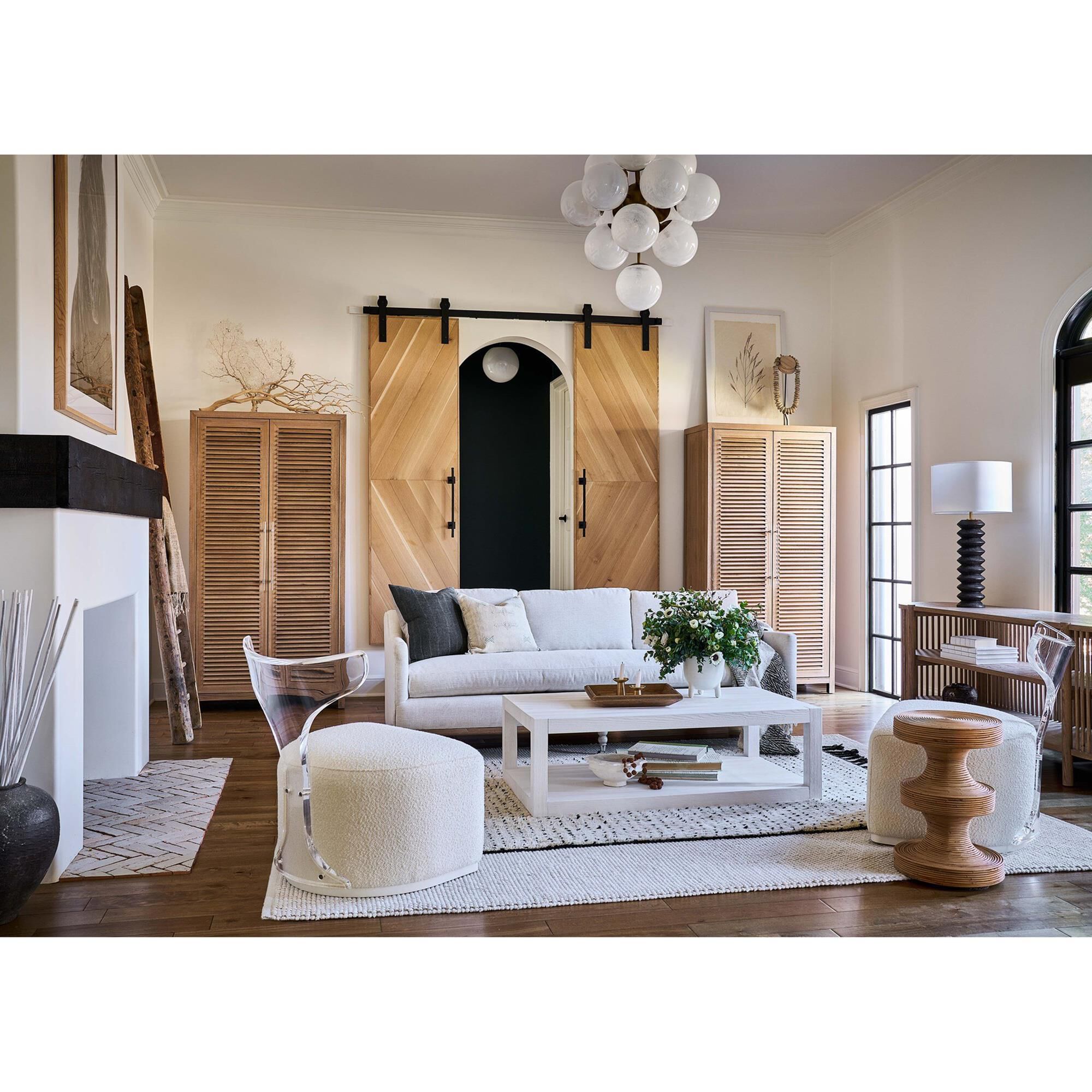 Furniture Worldwide Weekender Coastal Living Home Utility Cabinet