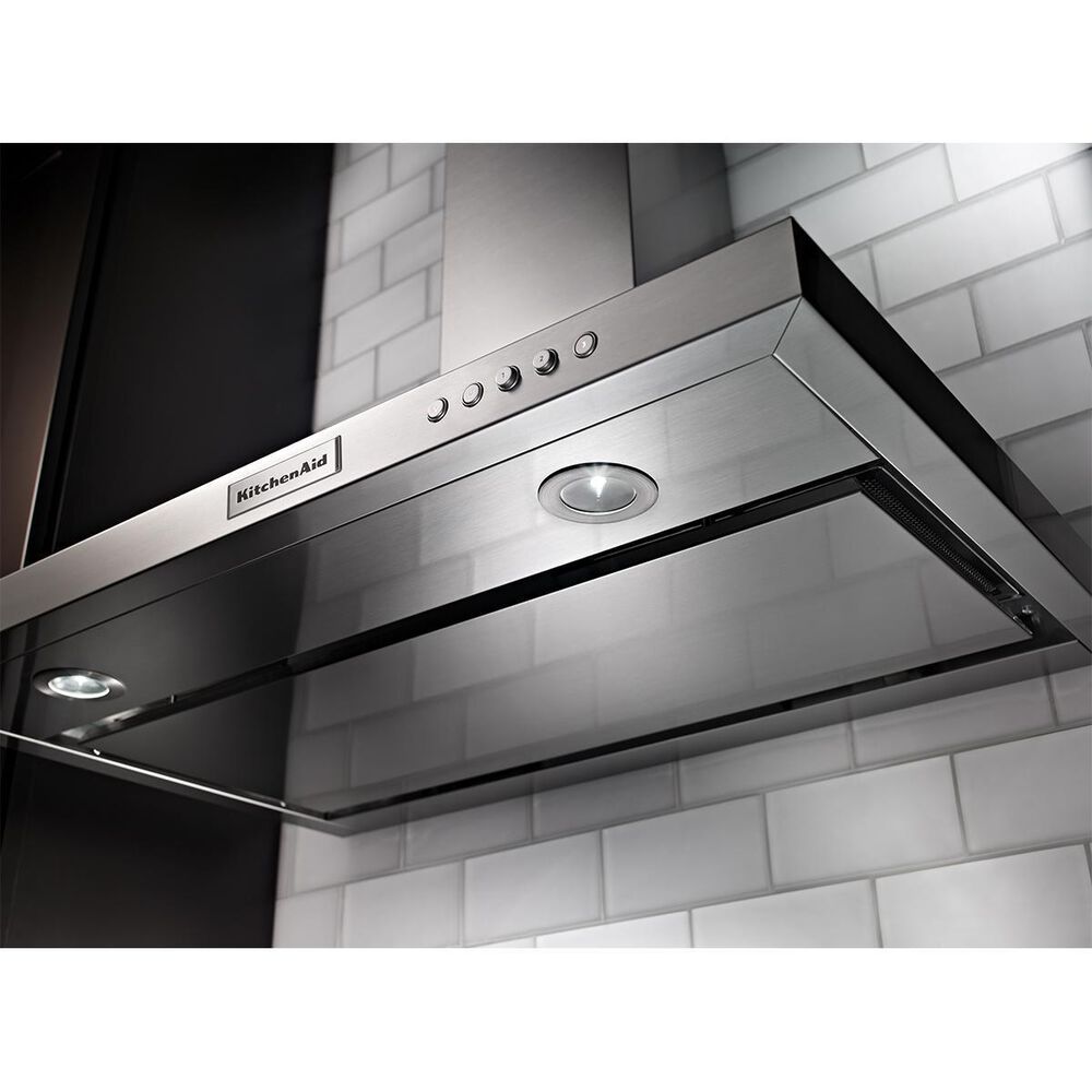 KitchenAid 36&#39;&#39; Wall Mount Canopy Hood in Stainless Steel, , large