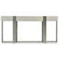 Bernhardt Tempo Console Table in Larza and Satin Nickel, , large