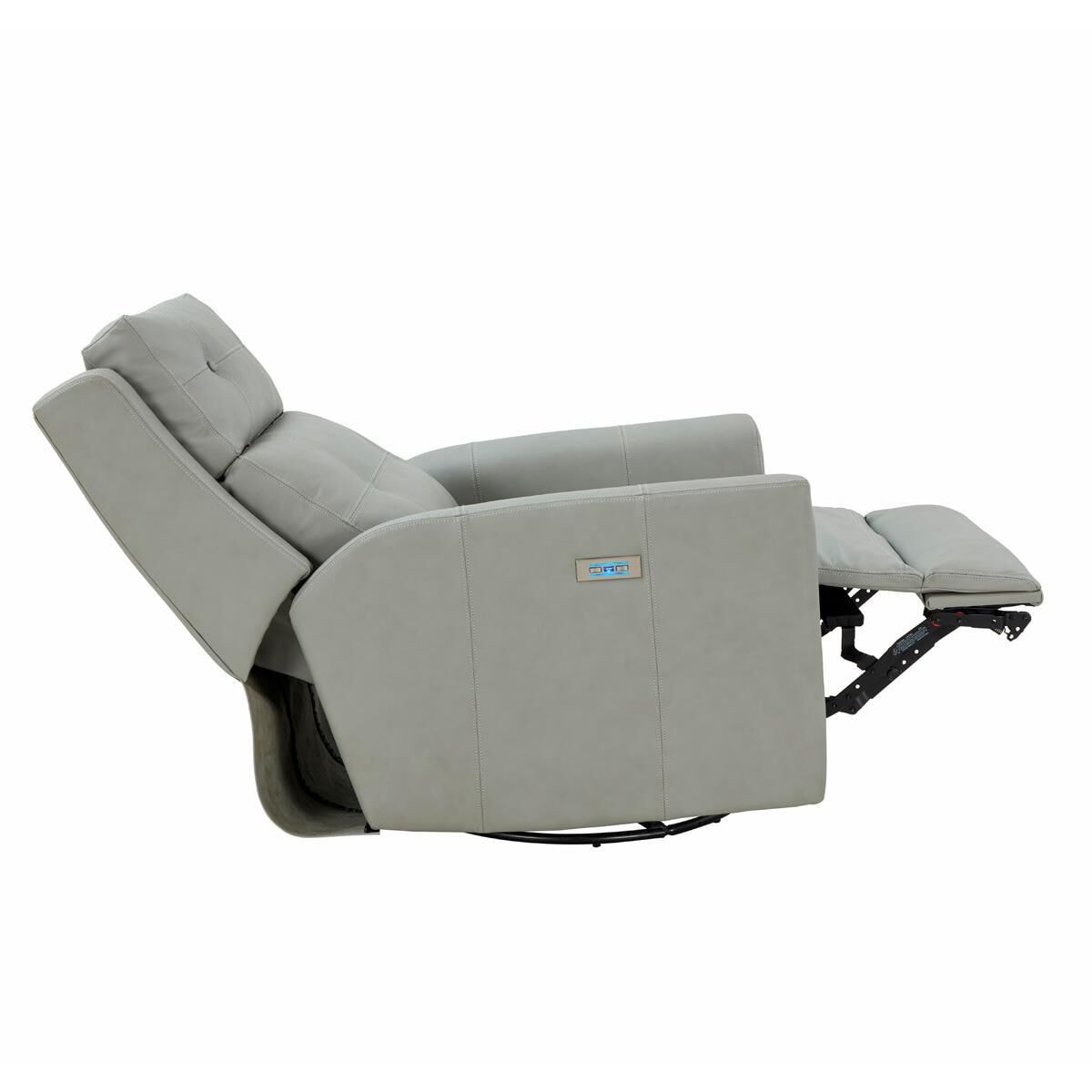 Barcalounger leather power glider recliner with power adjustable headrest sales