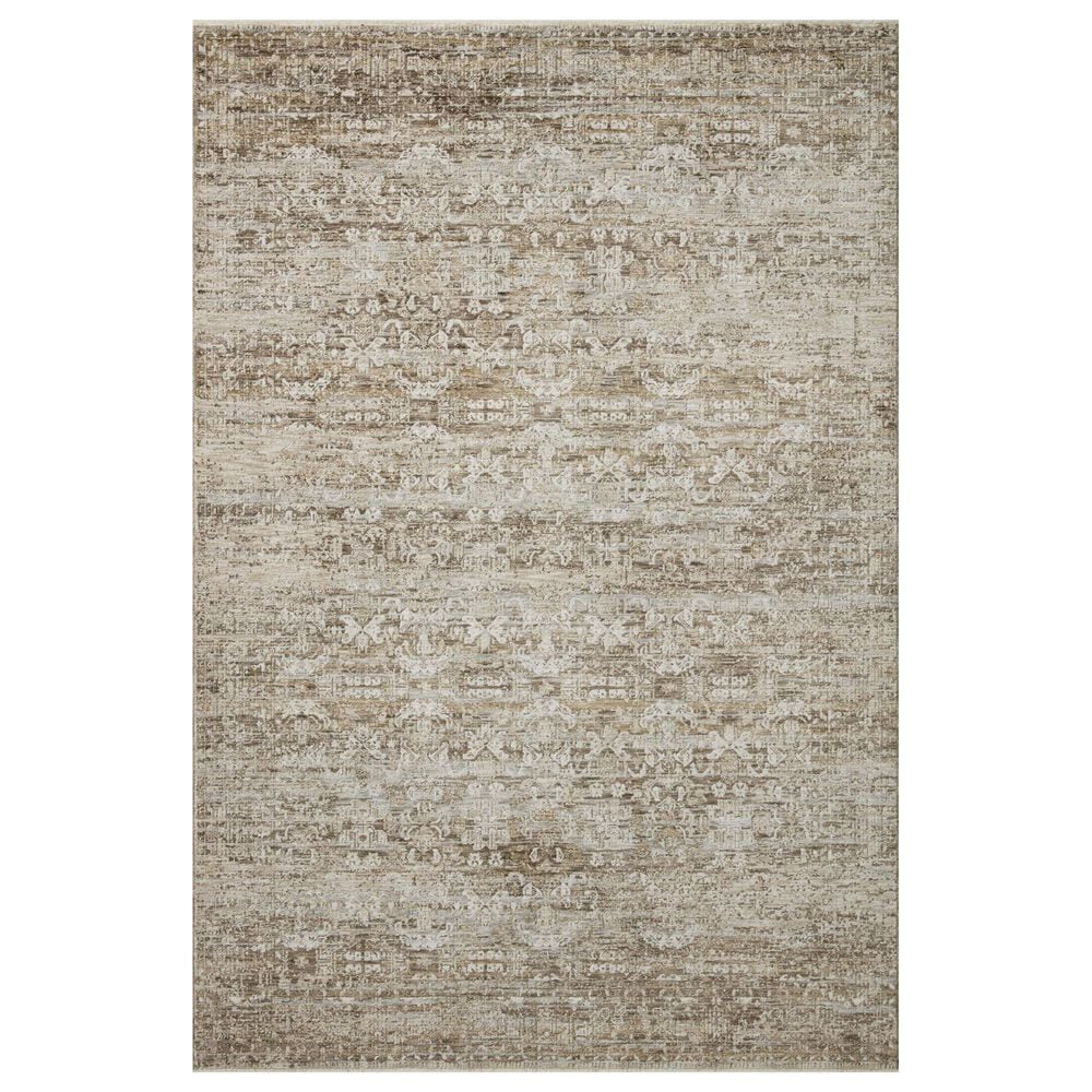Amber Lewis x Loloi Honora 7"10" x 10" Bark and Dove Area Rug, , large