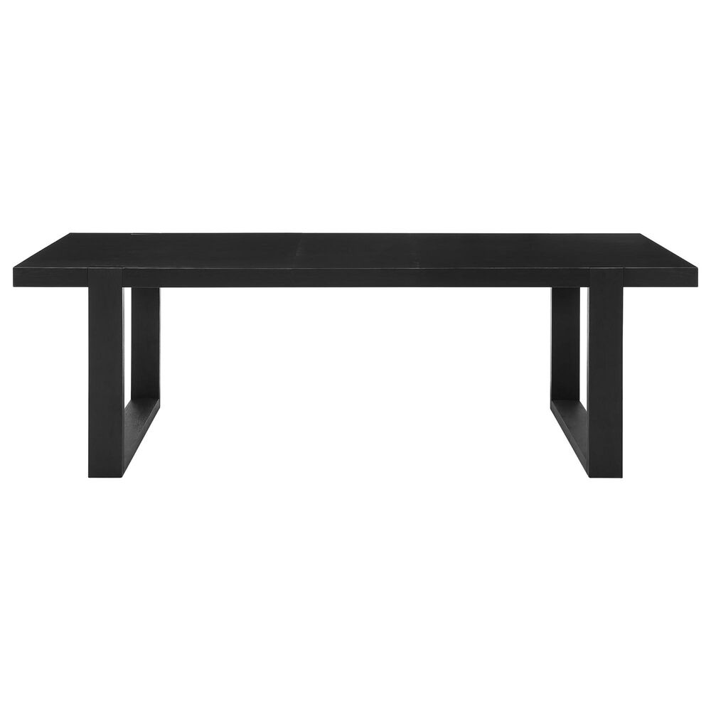 Steve Silver Yves Dining Table in Rubbed Charcoal, , large