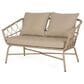 Hearth and Haven Bruce Outdoor Loveseat with Cushions in Brown, , large