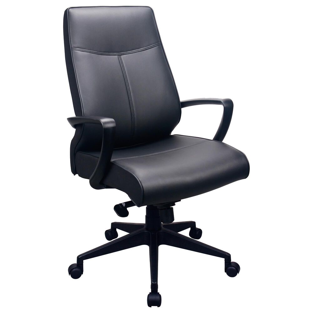Raynor Group Tempur Pedic Highback Desk Chair in Black, , large