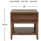 A-America Corvallis End Table in Brown, , large