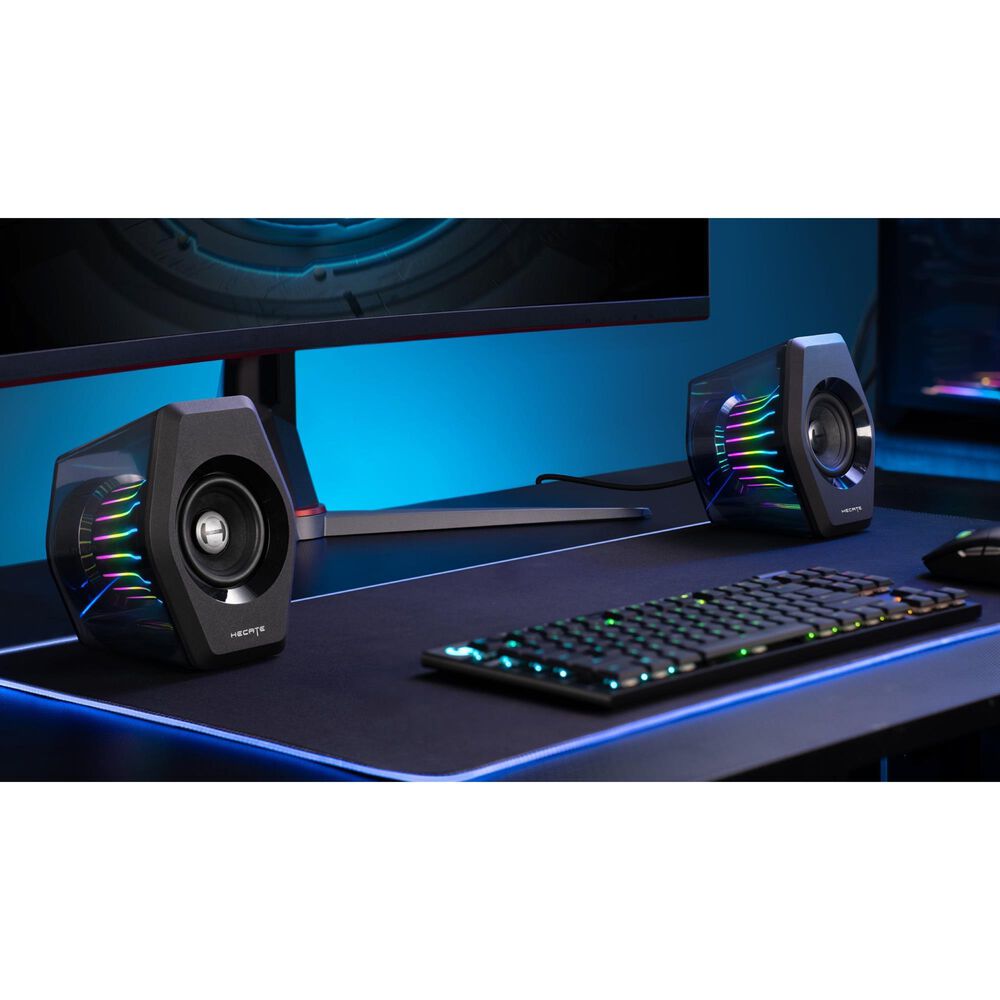 Edifier G2000 Pro Gaming Speaker System with Tempoflow Lighting in Black, , large