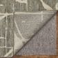 Feizy Sutton 7"9" x 9"9" Pewter and Green Area Rug, , large