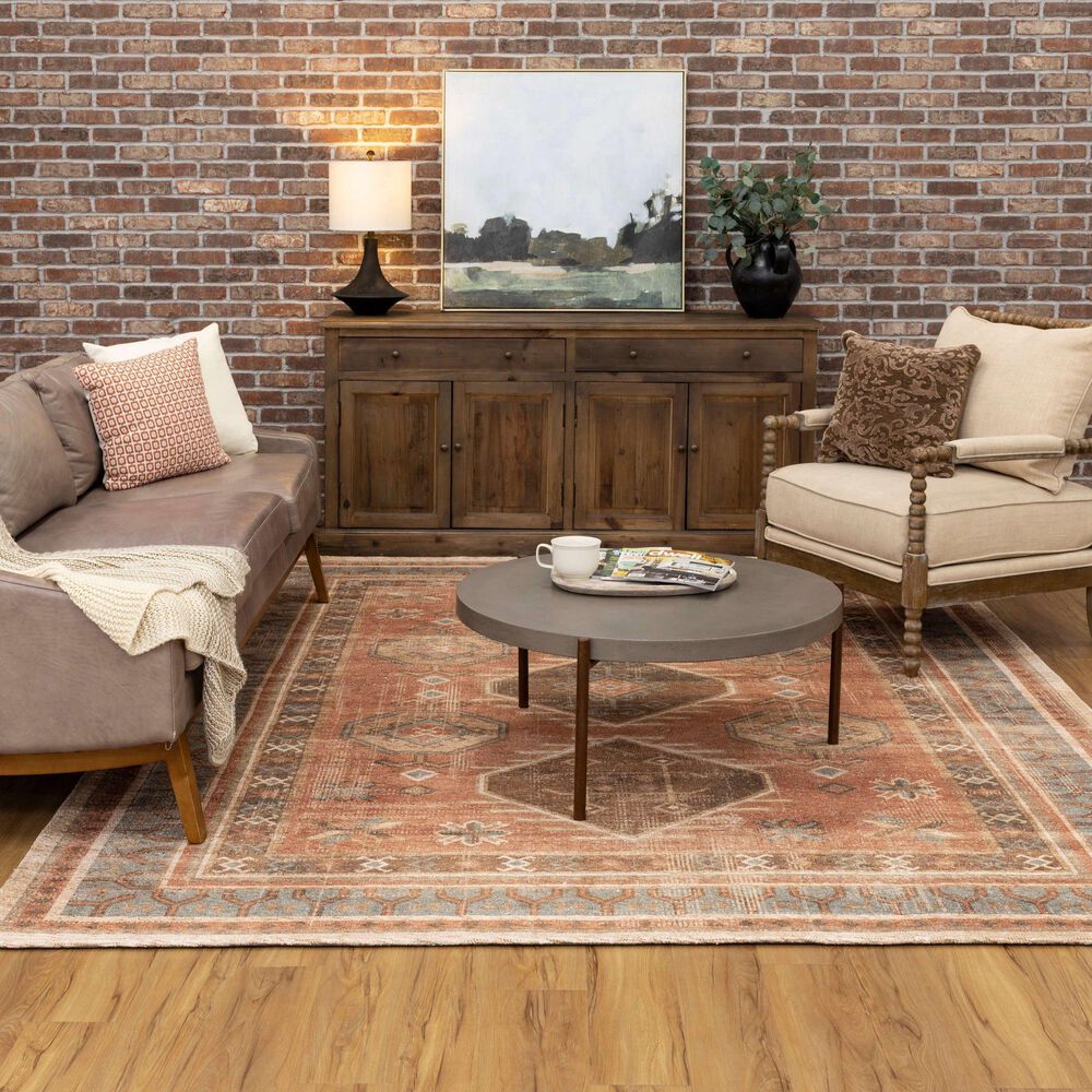 Karastan Zula Kinshasa 8&#39; x 10&#39; Antique Area Rug, , large