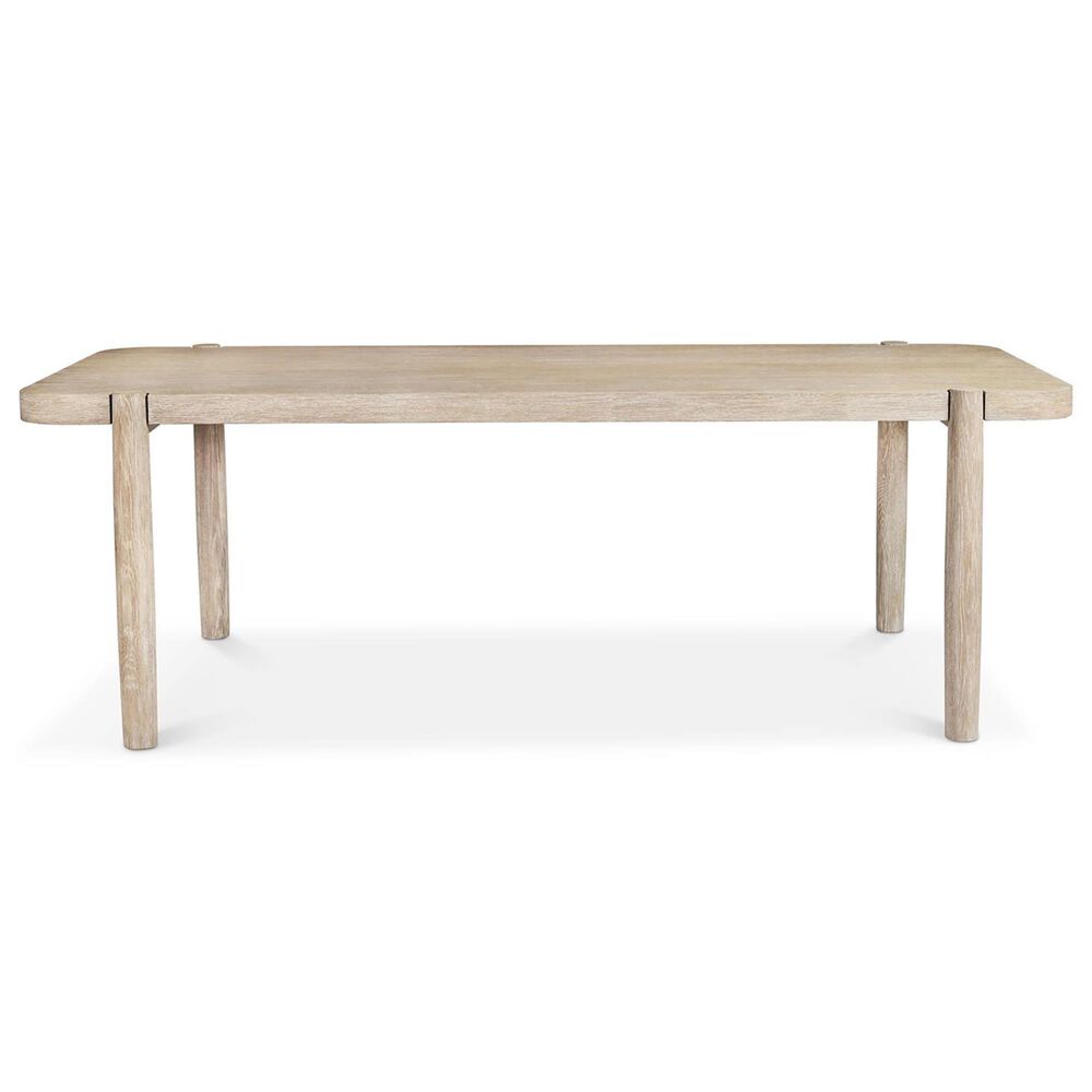 Bernhardt Antibes 7-Piece Rectangular Dining Set in Roz Oak, , large