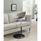 HOMLUX 15.5" End Table with Adjustable Height in Gray, , large