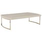 Vista Haus Lisbon Cocktail Table in Silken Matte Cream, , large