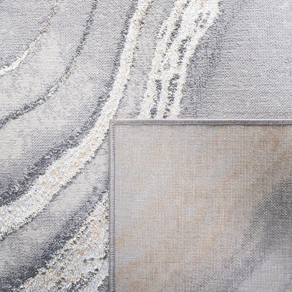 Safavieh Orchard  ORC637 4&#39;5&quot; x 6&#39;5&quot; Grey and Gold Area Rug, , large