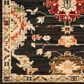 Nourison Antique Bloom Black 10" x 13" Area Rug, , large