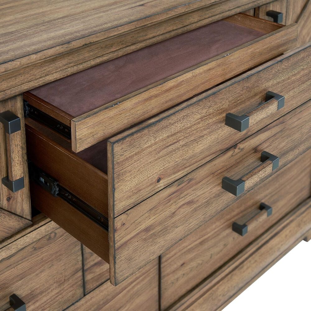 Sasha Lee Eagle River 9-Drawer Dresser in Hickory, , large
