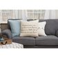 Rizzy Home Sentiment Contemporary 20" Poly Filled Pillow in Natural, , large