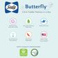 Kolcraft Sealy Baby Butterfly Breathable Knit Crib Mattress, , large