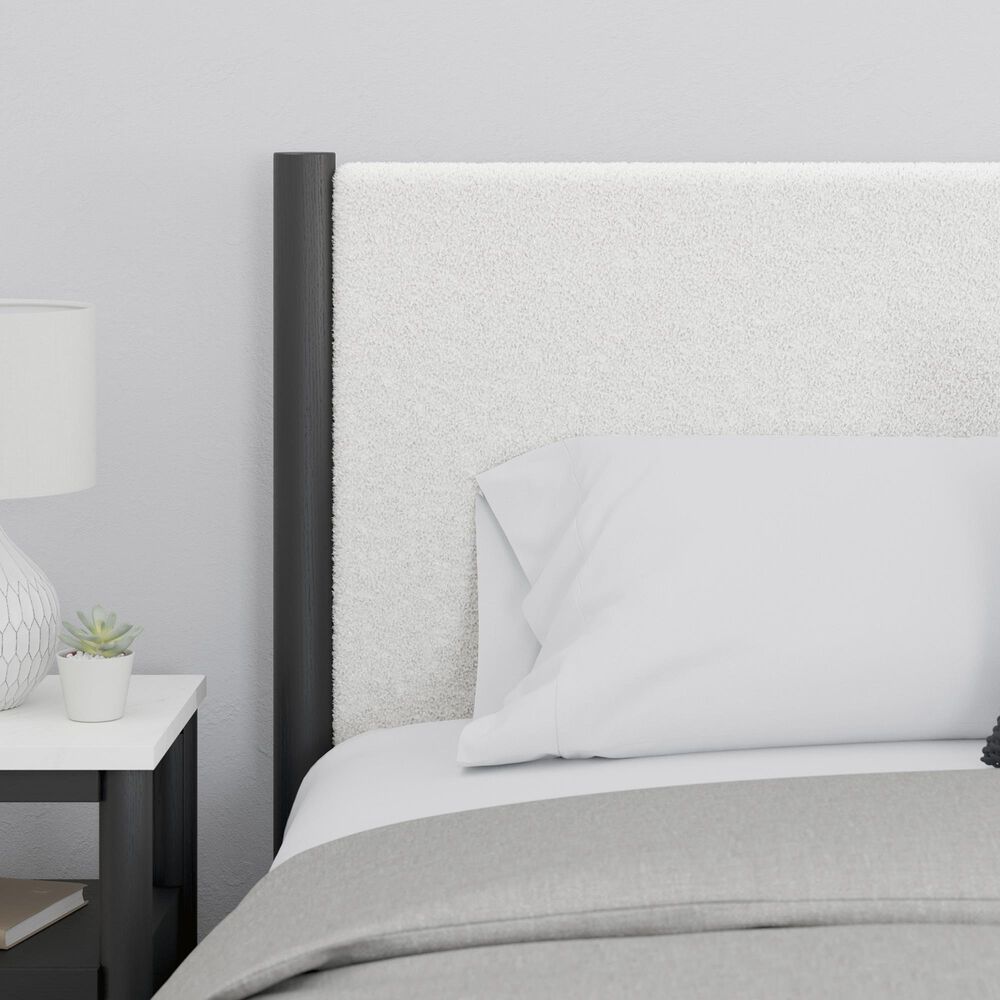 Ashley Cadmori 5-Piece King Platform Bedroom Set in Black and White, , large