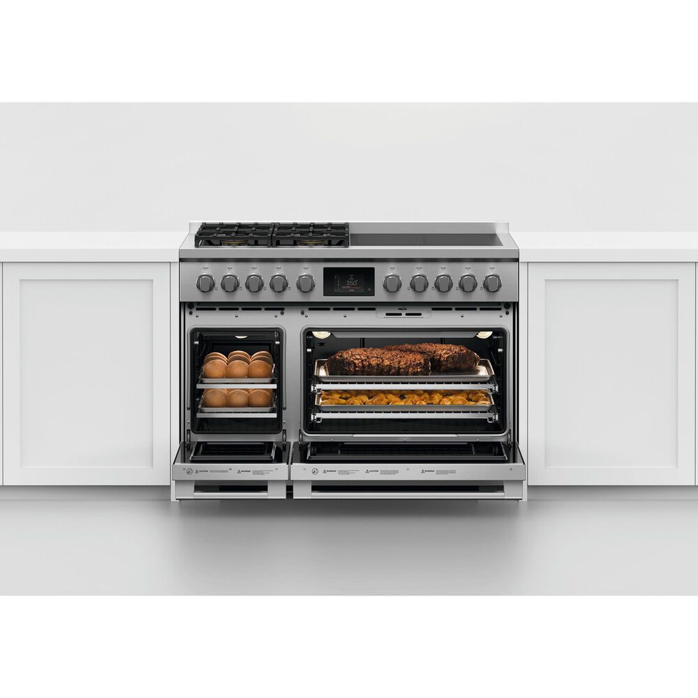 Fisher &amp; Paykel 48&quot; Professional Hybrid Range with Liquid Propane in Stainless Steel, , large