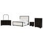 Riverside Furniture Lydia 5 Piece Queen Platform Upholstered Bedroom Set in Dark Cabernet, , large