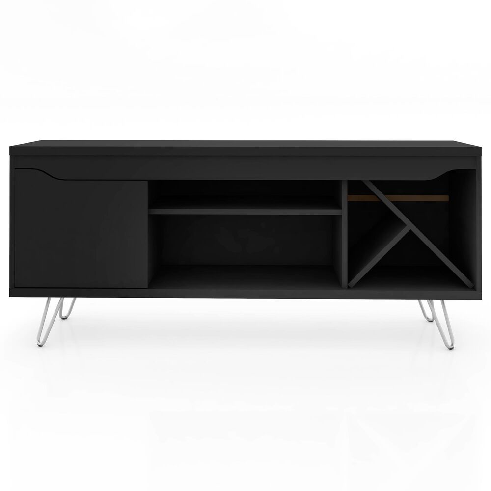 Dayton Baxter 53.54" TV Stand in Black, , large