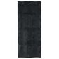 Timberlake Lavish Home 100% Cotton Long Bath Rug in Black, , large