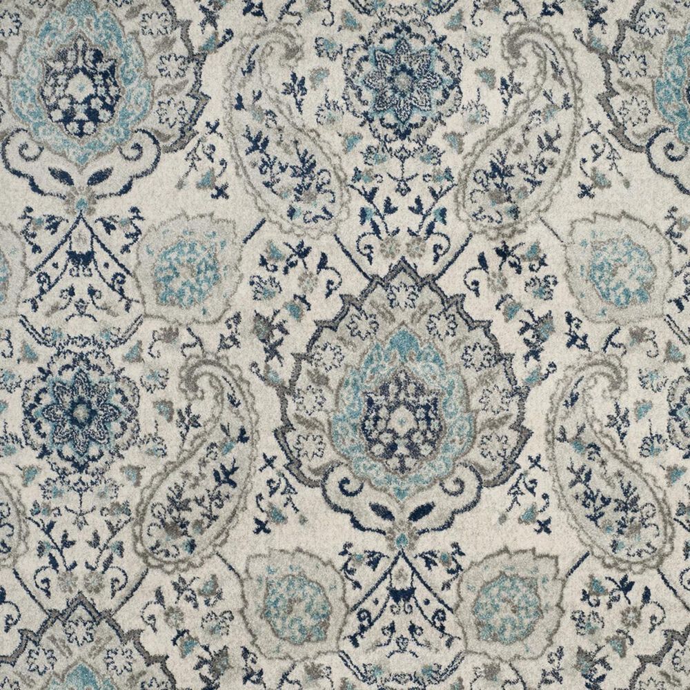 Safavieh Madison MAD600C 2&#39;2&quot; x 12&#39; Cream and Light Grey Runner, , large
