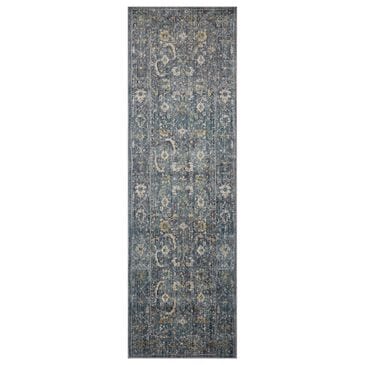 Loloi Bradbury 2"6" x 12" Ocean and Gold Runner, , large