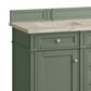 James Martin Brittany 60" Double Bathroom Vanity in Smokey Celadon with 3 cm Tajnar Eclos Top and Rectangular Sinks, , large