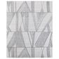 Feizy Whitton 9" x 12" Ivory and Black Area Rug, , large