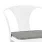 Delta Bistro Chair in White and Grey (Set of 2), , large