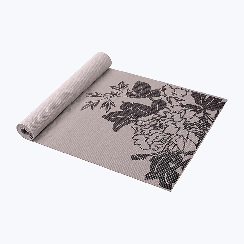 Gaiam 5mm/6mm Yoga Mat in Gray Peony, , large