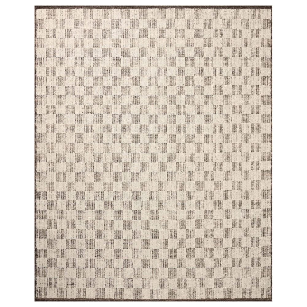 Loloi Knox Ivory and Mocha 2"6" x 8"6" Runner, , large