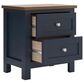 Ashley Landocken 2-Drawer Nightstand in Dark Slate Blue and Light Brown, , large