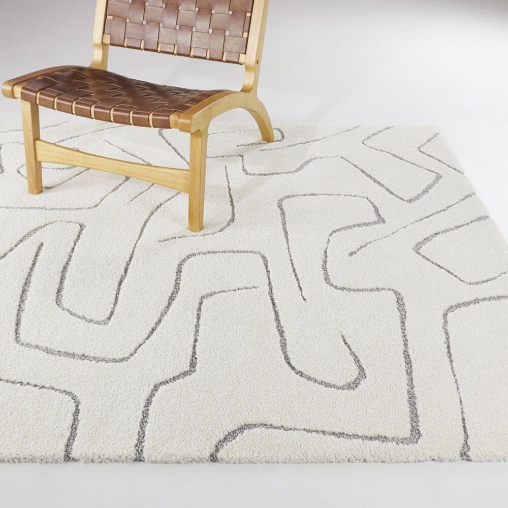 Balta Rugs Tanya 5&#39;3&quot; x 7&#39; Grey Area Rug, , large
