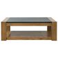 Ashley Quentina Lift-Top Coffee Table in Light Brown and Black, , large