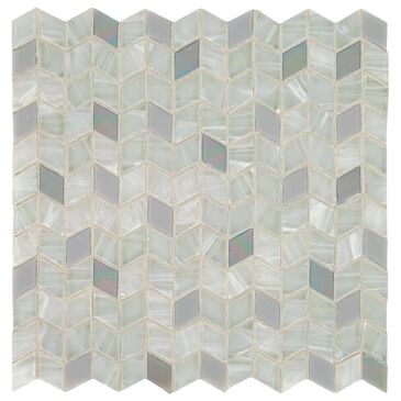Dal-Tile Interstellar Mother of Pearl 1" x 1" Glass Mosaic Tile, , large