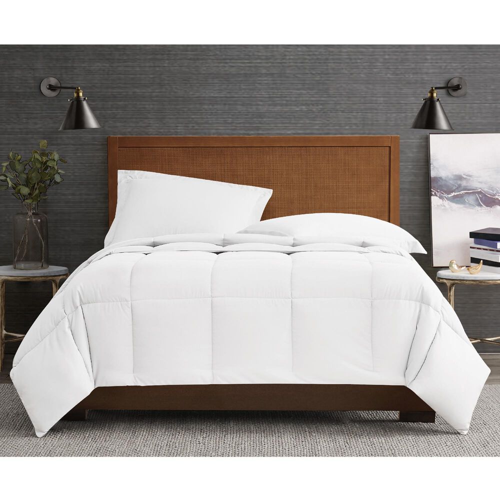 Pem America London Fog Garment Wash 3-Piece Full/Queen Comforter Set in White, , large