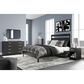Ashley Finch 1-Drawer Nightstand in Matte Black, , large