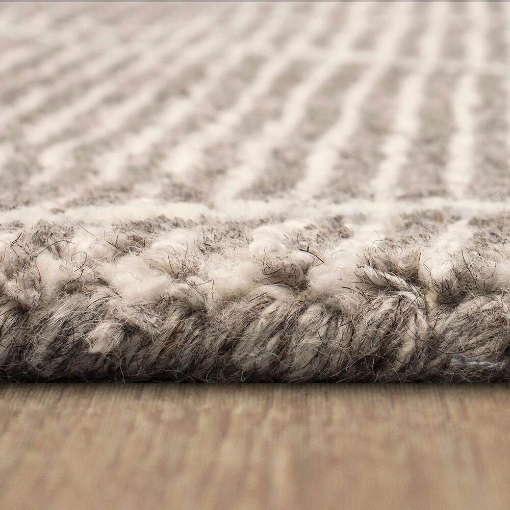 Karastan Tangier RG188-176 8&#39; x 10&#39; Deviation Taupe Area Rug, , large