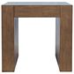 Waltham Taos Castered End Table in Chestnut, , large