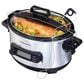 Hamilton Beach 6-Quart Advanced Temp Tracker Slow Cooker in Stainless Steel, , large